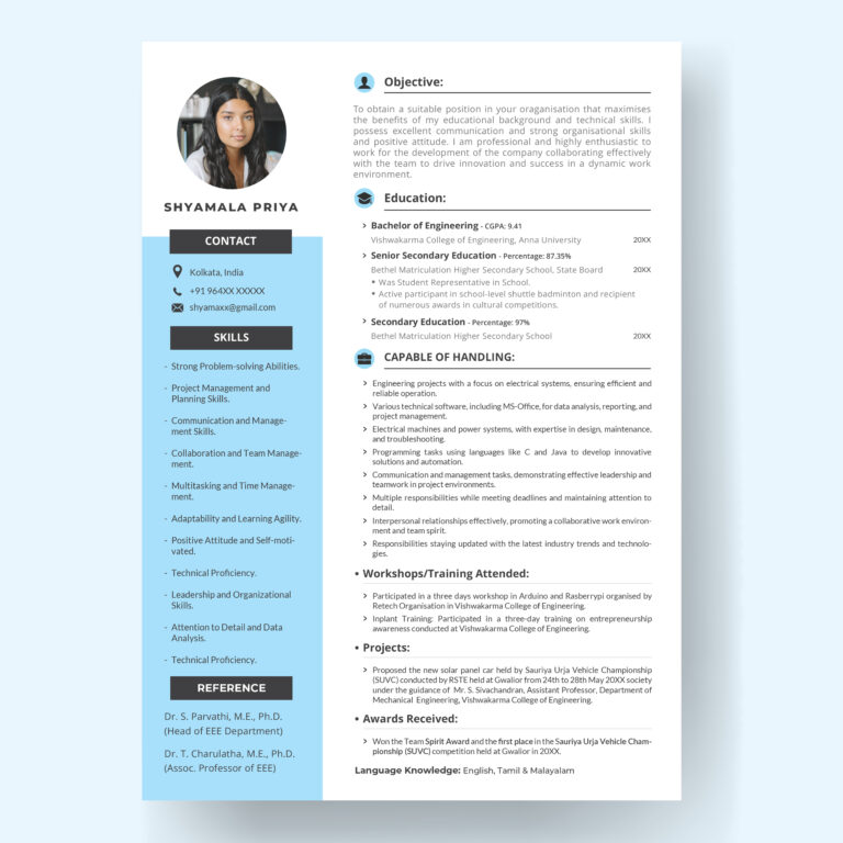 Ragavi's Resume (Shyamala)